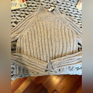 Brand new with tags grey cropped ae sweater